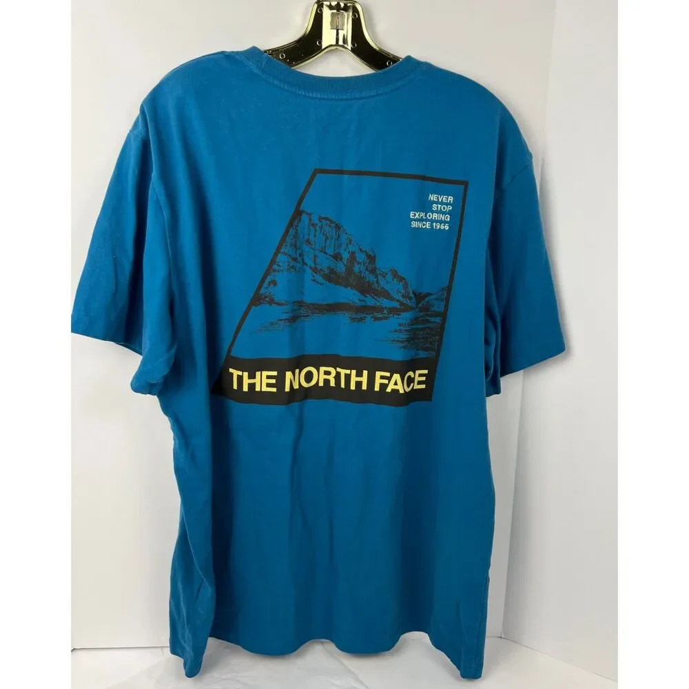 The North Face T-Shirt Mens XL Blue Graphic Tee El Capitan EUC